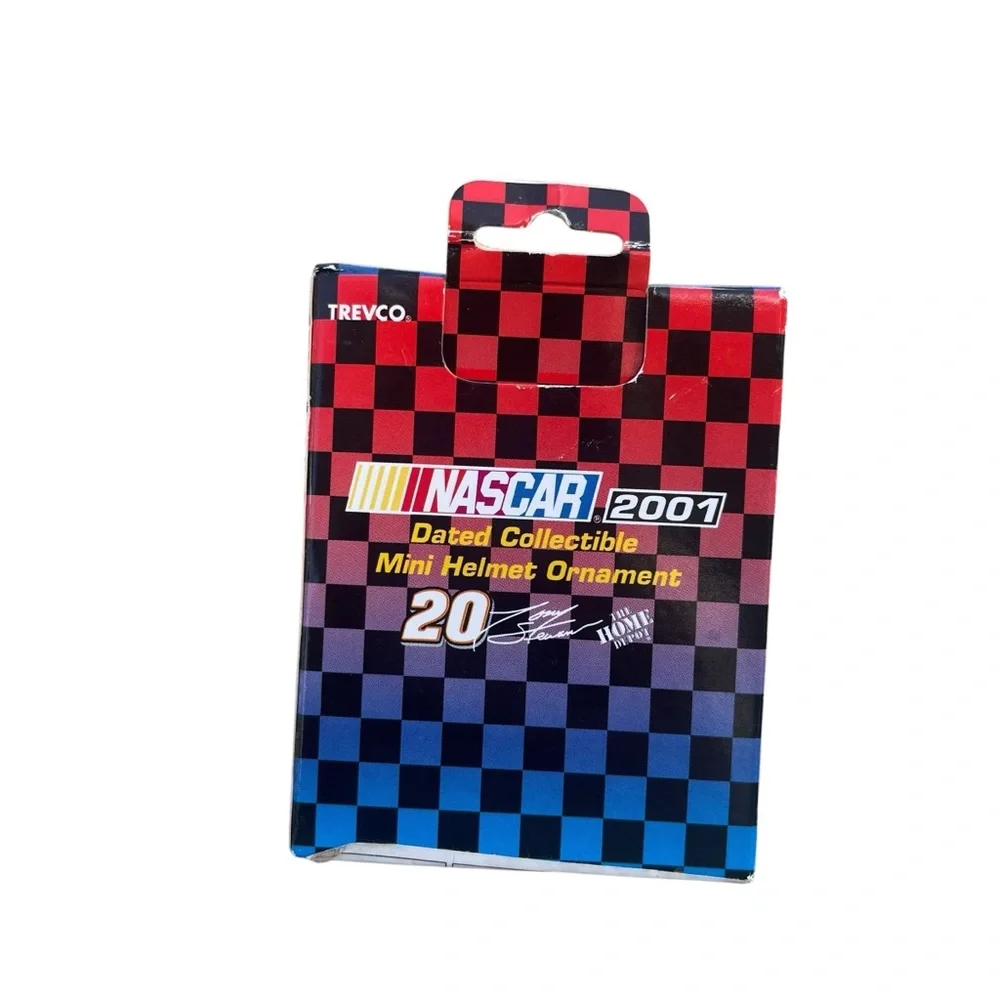 Tony Stewart NASCAR 2001‎ Dated Collectible Mini Helmet Ornament #20 Racing